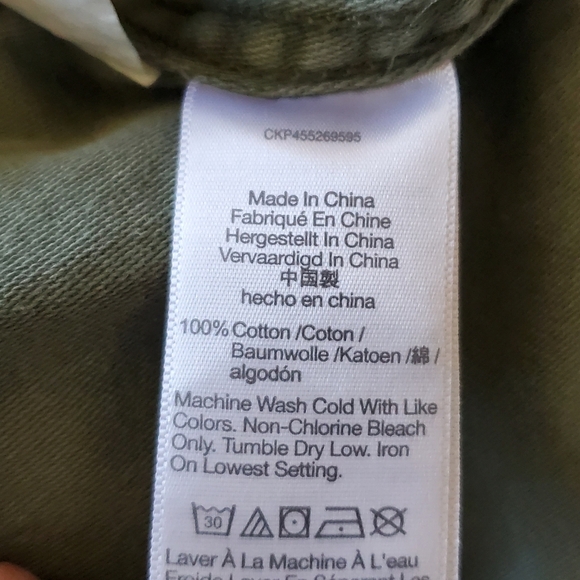 Madewell Crop Pants with adjustable waist. Size 31 - Picture 7 of 7